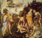 Piero di Cosimo The Finding of Vulcan on Lemnos USA oil painting artist